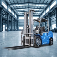 Montacargas Eléctrico con Batería de Litio Liftron CPD35L de 3500 kg para Movimiento de Carga Pesada en Depósitos Industriales