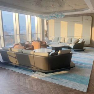 Tappeti in Lana e <span class=keywords><strong>Viscosa</strong></span> Semplici e Moderni per Soggiorno Serie G-H2 - Product Image 3