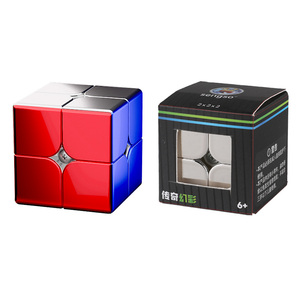 Cubo Mágico <span class=keywords><strong>Sengso</strong></span> 2x2 de Velocidad - Rompecabezas sin Adhesivos (50 mm), Serie Iridiscente Legend (Edición Estándar) - Product Image 2