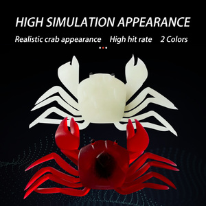 Pesca suave cangrejo señuelo silicona Artificial 3D simulación cangrejo cebo trampa Señuelos <span class=keywords><strong>de</strong></span> Pesca - Product Image 5