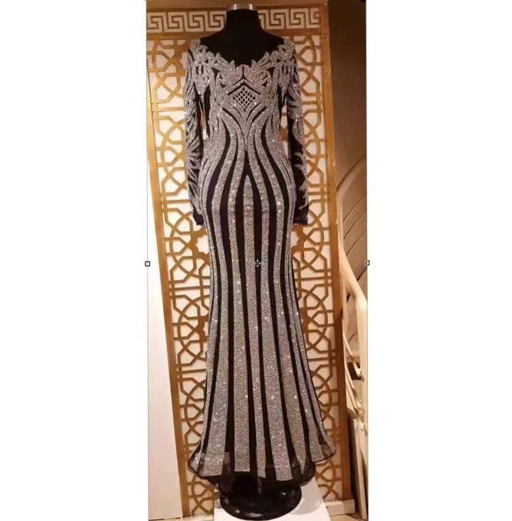 ZISE оптовая продажа с фабрики Vestidos De Fiesta Noiva 2022 золото роскошное вечернее длинное блестящее элегантное женское платье для выпускного вечера