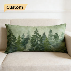 Housse de coussin carrée haut de gamme lavable et infroissable pour canapé, en tissu, avec fermeture éclair, pour hôtels - Product Image 1