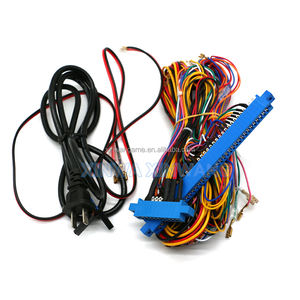 10针 + 36针2合1线束电缆，带Jamma织机连接器，用于插槽印刷电路板6X 7X游戏投币游戏机 - Product Image 4