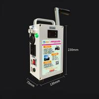 Handkurbel-Generator für den Außenbereich, handbetrieben, klein, leise, 220V, Hochleistungs-Notstromversorgung für den Außenbereich