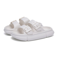 Sandales légères et ajustables en double EVA, antidérapantes pour plateformes, souples et très élastiques, tendance mode intérieure