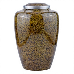 Urna de Cremación de Aluminio de Estilo Moderno, Hecha a Mano, Recuerdo Conmemorativo para Seres Queridos de Axiom Home Accents Loved - Product Image 1