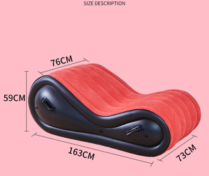 Đồ nội thất phòng khách, giường tình yêu, tư thế quan hệ tình dục, gối hình nêm, đệm cho các cặp đôi, ghế tình dục bơm hơi, ghế tình dục - Product Image 5
