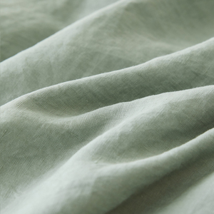 Hotel di alta qualità verde super king stone washed 100% puro lino copripiumino <span class=keywords><strong>lenzuola</strong></span> set copripiumino in lino <span class=keywords><strong>francese</strong></span> - Product Image 4