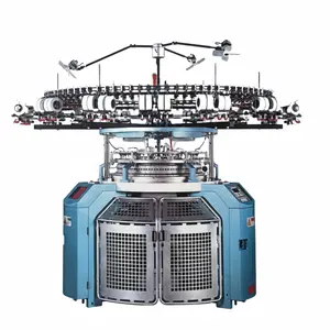 HuanS Textile machine factory customized cheap price single side three yarn jersey type circular knitting machine