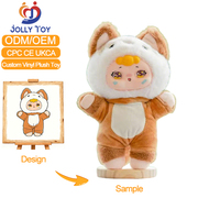 Individuell Gestaltbare Hochwertige Vinyl-Gesichts-Actionfigur Puppe Maßgefertigte Niedliche Plüsch-Blindbox-Sammlung Plüschtier