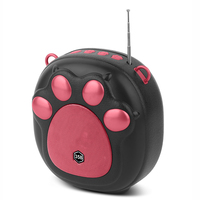358 Nouvelle Enceinte Portable Stéréo Sans Fil avec Panneaux Solaires, Woofer, Radio FM/TF/USB/TWS et Bluetooth – Design Créatif et Adorable