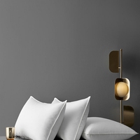 Oreiller de voyage de luxe pour hôtel boutique, forme personnalisée, insert en coton 100 %, hypoallergénique, durable, ajoute une touche décorative unique