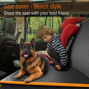 Pecute <span class=keywords><strong>chien</strong></span> hamac housse de siège de <span class=keywords><strong>voiture</strong></span> 100% étanche anti-rayures antidérapant housse de siège de camion <span class=keywords><strong>pour</strong></span> voitures et SUV <span class=keywords><strong>Protection</strong></span> de siège arrière - Product Image 3