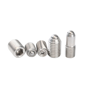 Stainless Steel Ball Screws 304 Grade A Polished Cylindrical Head For Rail Transit Equipment - Product Image 4