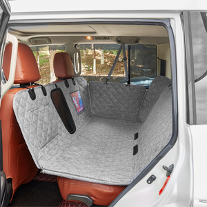 Housse de siège auto pour <span class=keywords><strong>chien</strong></span> en tissu cationique imperméable de qualité professionnelle OEM/ODM, <span class=keywords><strong>protection</strong></span> intégrale pour siège arrière type hamac pour chiots - Product Image 3