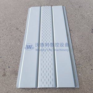 Ligne de production d'acier autobloquante à joint debout en métal Portable échafaudage marche faisant échafaudage marche planche rouleau formant la Machine - Product Image 6