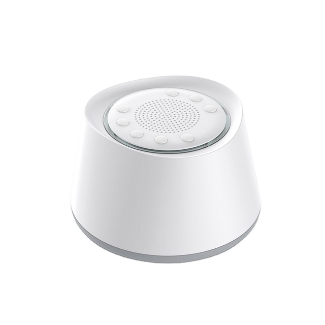 S206 White Noise Machine with LED Night Light 19 Soothing Sounds Plug in Sound Machine for Good Sleeping