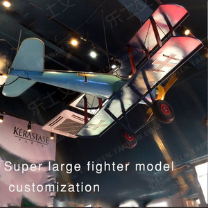 โมเดลเครื่องบินสองปีกเหล็ก<span class=keywords><strong>ส</strong></span>ไตล์ลอฟท์อุต<span class=keywords><strong>ส</strong></span>าหกรรมแบบเรโทร<span class=keywords><strong>ส</strong></span>ั่งทำพิเศษ<span class=keywords><strong>ส</strong></span>ำหรับตกแต่งเพดานและตกแต่งห้องนั่งเล่น - Product Image 5