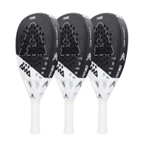 AMA Sport Professionnel OEM Tête de Qualité Personnalisée Forme Diamant 12K Fibre de Carbone Populaire Raquette de Padel Tennis