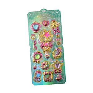 Adesivi 3D Kawaii Delicati con Gemme Dorate per Scrapbooking, Fai da Te, Diari, Cancelleria e Decorazioni Artistiche - Product Image 5