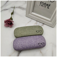 Nouvel étui à lunettes tendance pour hommes, femmes et enfants, étui rigide de protection, étui portable pour lunettes de lecture, étui pour lunettes