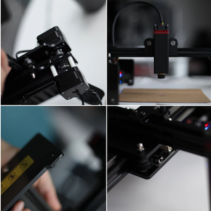 <span class=keywords><strong>Mini</strong></span> graveur imprimante Master 2, type laser, prend en charge la découpe du papier, du plastique, du cuir, du bois/du caoutchouc, Neje Master - Product Image 5