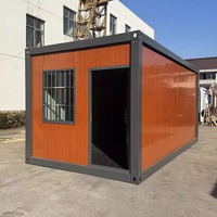 Maisons conteneurs portables personnalisables Bureau mobile préfabriqué détachable et appartement café Mini conception de petite maison