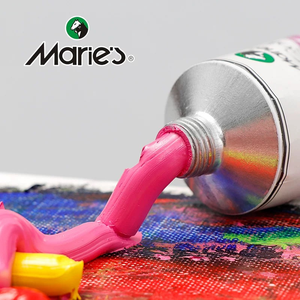 Tubos de Pintura al Óleo Maries Artist de Grado Profesional, Jumbo de 170 ml, Alta Pigmentación, 60 Colores para Estudio y Lienzo - Product Image 3