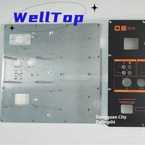 Fabrication de tôles métalliques sur mesure, châssis en aluminium cintré en usine, sablé, anodisé et sérigraphié - Product Image 4