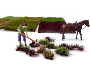 5mm di grappolo di erba umida modello di tavola di <span class=keywords><strong>sabbia</strong></span> paesaggio decorazione a mano materiale da prato - Product Image 5