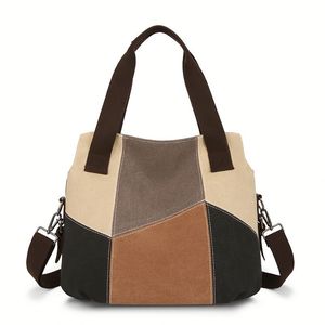 Women'S Xl Extra <b>Large</b> <b>Plain</b> <b>Canvas</b> Tote Bag With Open-Ended Closure Portable Design For Leisure Travel Yoga - Product Image 2