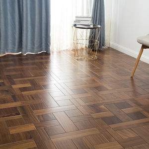 Noyer <span class=keywords><strong>de</strong></span> luxe léger minimaliste moderne 450*450mm forme spéciale plancher d'ingénierie intérieur usage domestique pour <span class=keywords><strong>parquet</strong></span> <span class=keywords><strong>de</strong></span> cuisine - Product Image 5