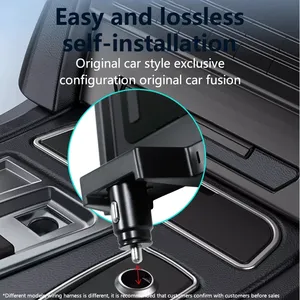 Cargador inalámbrico para coche, cargador de carga rápida móvil, caja de almacenamiento para <span class=keywords><strong>BMW</strong></span> X1 2016 2017 2018 2019 2020, accesorios para coches - Product Image 6