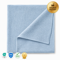 Manta Envolvente para Bebé de Bambú y Algodón con Certificación OEKO-TEX, 120x120cm, Muselina Suave y Transpirable para Recién Nacidos
