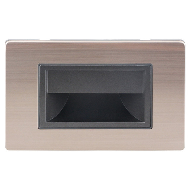 Hotel Hallway Lighting Stairs Led Light Indoor Recess Wall Smart Foot Step Light for Stairs