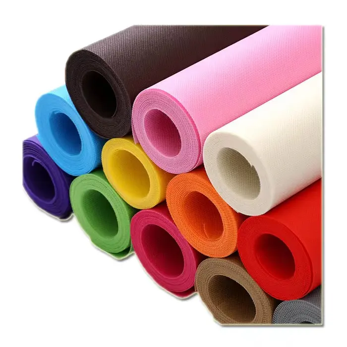Разноцветное Радужное печатное полиэфирное/нейлоновое волокно Spunlace нетканое одноразовое креативное сырье печатное
