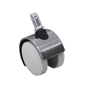 Großhandel 2 Zoll PU SS White Edge Griff Ring Stem Möbel Caster New Office Chair Teile - Product Image 4