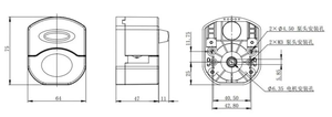 หัวปั๊มเพอริสตัลติกขนาดเล็กขายดี - Product Image 3
