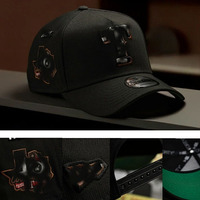 Gorra de Béisbol Clásica 2026 New Era Original para Hombre, Gorra Ajustada de 6 Paneles con Visera Plana Vintage, Gorra Cerrada con Cierre a Presión