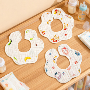Babero Minimalista de Color Sólido para Bebés, Producto de Cuidado Infantil, Pañuelo para Bebé, Regalo para Baby Shower, Accesorio Infantil Lavable, Venta al por Mayor - Product Image 6