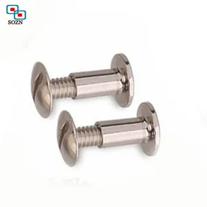 stainless steel male and female book screws chicago screw