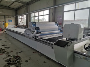 Hàng may mặc ngành công nghiệp tùy chỉnh chiều rộng và chiều dài tự động vải lan rộng và máy cắt để cắt nhiều lớp vải - Product Image 2