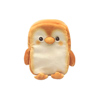 OEM/ODM Porte-clés en peluche animal en peluche de pingouin à pain mignon personnalisé, développement et fabrication de dérivés culturels créatifs de propriété intellectuelle