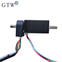 Moteur pas à pas hybride Nema 8 de petite taille, alimentation CC, avec résolution 1000, arbre creux en acier inoxydable et moteur à boucle fermée