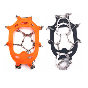 IRONDONKEY neige et équipement Lce 11 dents couvre-chaussures harnais de sécurité extérieur enneigé alpinisme ourisme anti-dérapant couvre-chaussures - Product Image 1