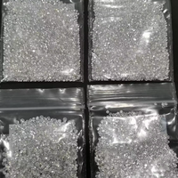 Fabrika toptan fiyat yuvarlak kesim Melee Diamonds 0.8-3.3mm beyaz DEF VVS-SI Lab elmas sentetik fantezi şekil elmas