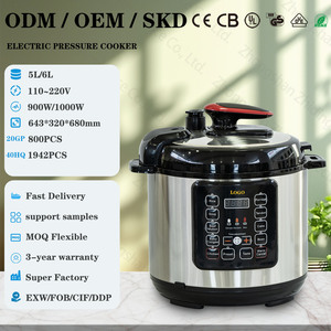 <span class=keywords><strong>Olla</strong></span> <span class=keywords><strong>a</strong></span> Presión Eléctrica Industrial de 5L y 12 <span class=keywords><strong>Litros</strong></span> de Gran Capacidad de Acero Inoxidable para Cocción Intensiva - Product Image 2