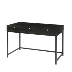 Bàn điều khiển hành lang, bàn sofa mỏng với <span class=keywords><strong>3</strong></span> ngăn kéo, bàn bên hẹp cho không gian nhỏ, màu đen - Product Image 2