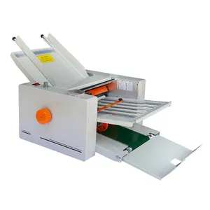 Marktwirtschaft Industrie Papierfalttmaschine hohe Qualität automatische Papierflyer Papier manuelle Falttmaschine günstig