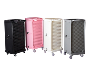 Chariot de salon rose du fabricant pour les extensions de cheveux de spa de beauté et les fournitures de salon de <span class=keywords><strong>coiffure</strong></span> pour l'hôpital et l'atelier - Product Image 2